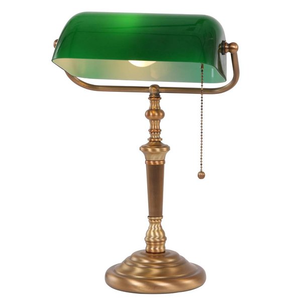 Steinhauer Klassieke - Tafellamp - Brons - Bankierslamp - Ancilla