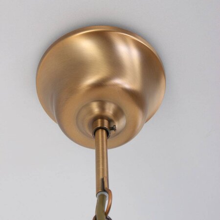 Steinhauer Klassieke hanglamp Pimpernel 4-lichts brons