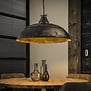 Industriële - Hanglamp - Oud zilver - 80 cm - Bromo