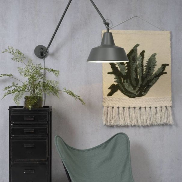 it's about RoMi Moderne - Wandlamp - Grijs - Verstelbaar - Chicago