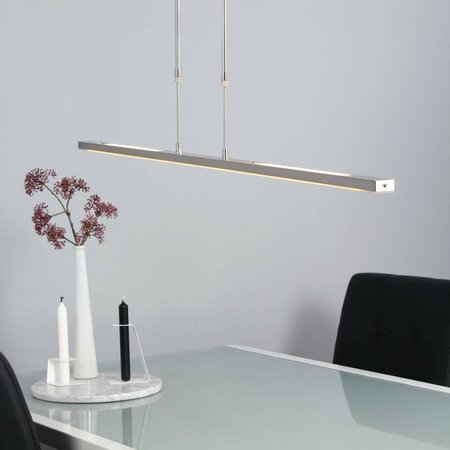 Steinhauer Moderne hanglamp Zelena 122 cm staal