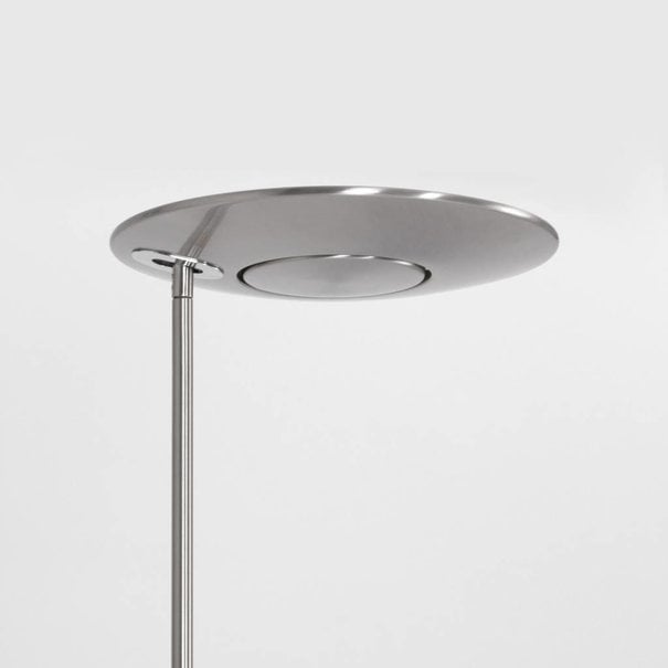 Steinhauer Moderne - Vloerlamp - Staal - Uplighter - Zenith