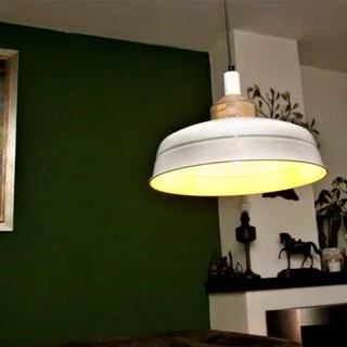 Hanglamp Helsinki Hout Wit