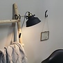 Industriële - Wandlamp - Zwart - Verstelbaar - Nové