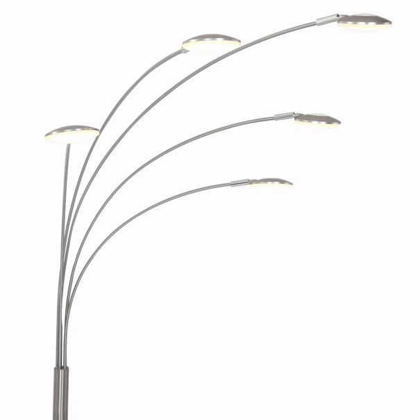 Mexlite Moderne - Vloerlamp - Staal - 5 lichts - Springfield