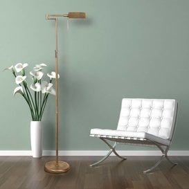Vloerlamp Karl LED Brons