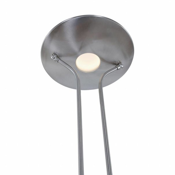 Mexlite Moderne - Vloerlamp - Staal - LED - Biron