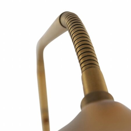 Mexlite Klassieke vloerlamp Anna LED brons