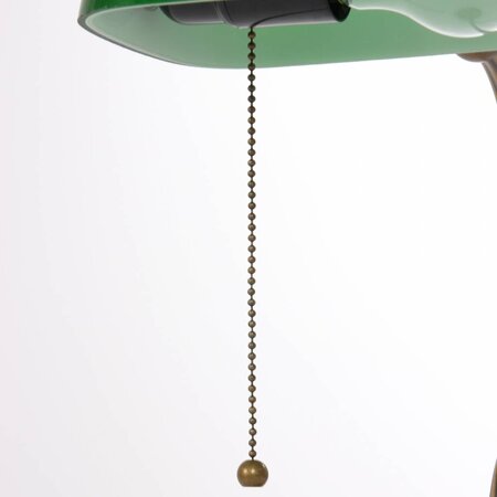 Mexlite Klassieke Bankierslamp Calais brons