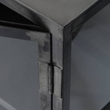 BelaLuz Industrieel dressoir Kite 180 cm gun metaal