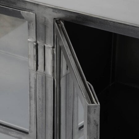 BelaLuz Industrieel dressoir Kite 180 cm gun metaal