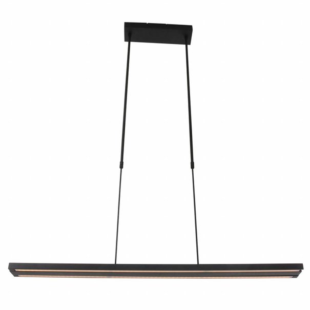 Steinhauer Moderne - Hanglamp - Zwart - Uittrekbaar - Zelena Motion