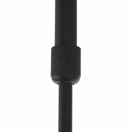 Mexlite Industriële hanglamp Buckley 4-lichts zwart
