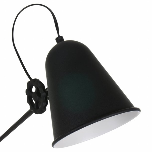 Anne Lighting Moderne - Vloerlamp - Zwart - Verstelbaar - Dolphin