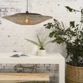 Hanglamp Kalimantan Bamboe large Naturel