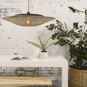 GOOD & MOJO Landelijke hanglamp Kalimantan large bamboe naturel