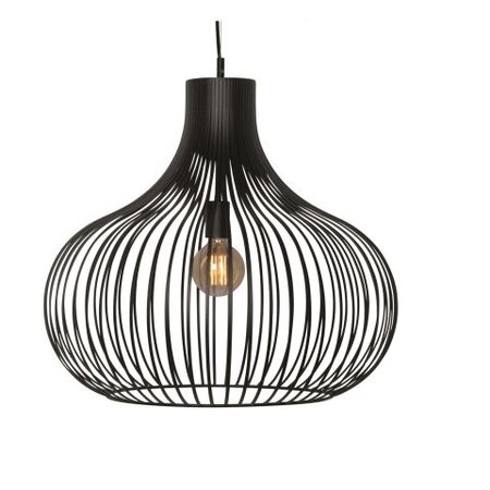 Freelight Moderne hanglamp Aglio 60 cm zwart