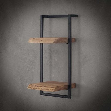 BelaLuz Landelijke wandplank Orlando 30 x 65 cm acaciahout
