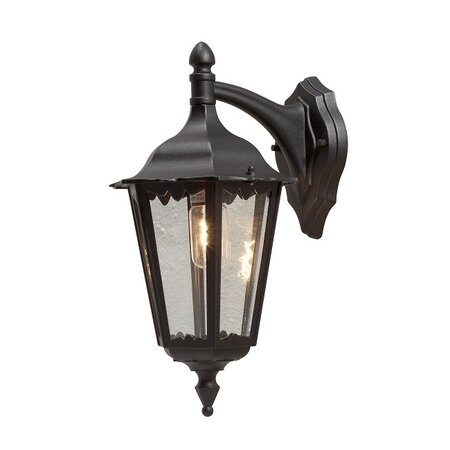 Konstsmide Klassieke buiten wandlamp Firenze Hangend zwart