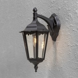 Buiten wandlamp Firenze Hangend Zwart