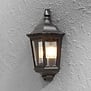 Klassieke - Buiten wandlamp - Zwart - Flush - Firenze