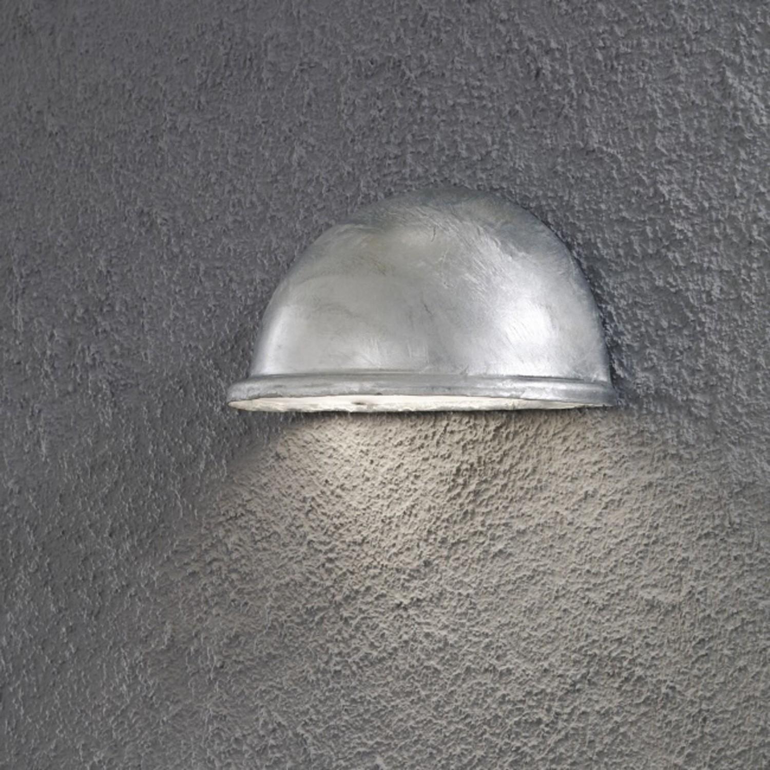 salami Piepen Missionaris Moderne - Buiten wandlamp - Gegalvaniseerd staal - Kwartrond - Torino