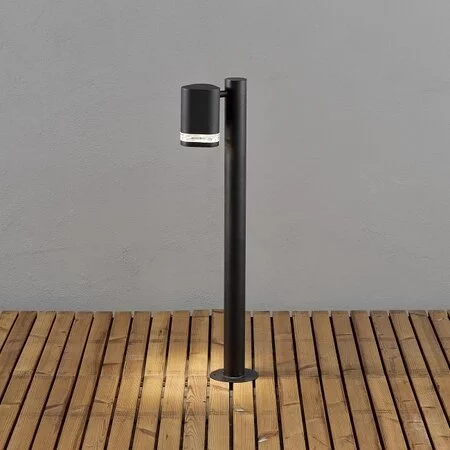 Konstsmide Moderne staande buitenlamp Modena 1-lichts downlight zwart