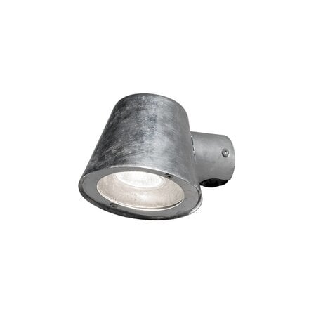 Konstsmide Moderne buiten wandlamp Trieste 11,5 cm gegalvaniseerd staal