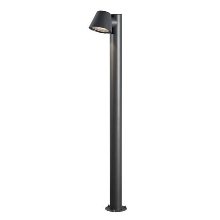Konstsmide Moderne staande buitenlamp Trieste 100 cm antraciet grijs