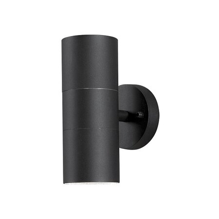 Konstsmide Moderne buiten wandlamp Modena XL zwart