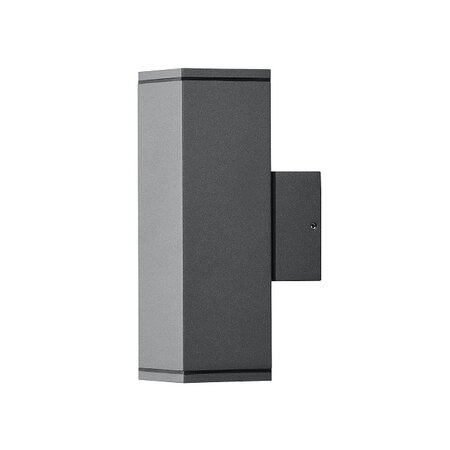 Konstsmide Moderne buiten wandlamp Monza 20 cm antraciet