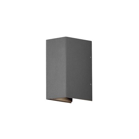 Konstsmide Moderne buiten wandlamp Cremona 17 cm antraciet