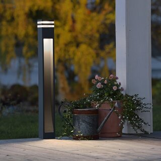 Staande buitenlamp Massa 100 cm Antraciet
