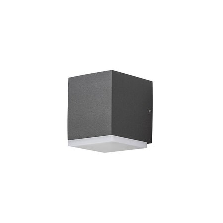 Konstsmide Moderne buiten wandlamp Monza 9,5 cm antraciet