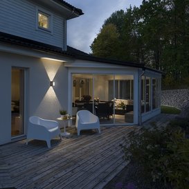 Buiten wandlamp Cremona PowerLED 3x 3W Antraciet