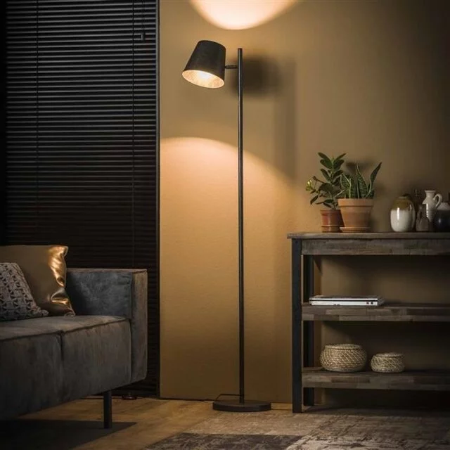 Vloerlamp Ronja Verstelbare Charcoal