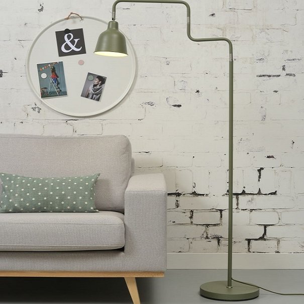 it's about RoMi Moderne - Vloerlamp - Zwart - Uittrekbaar - London