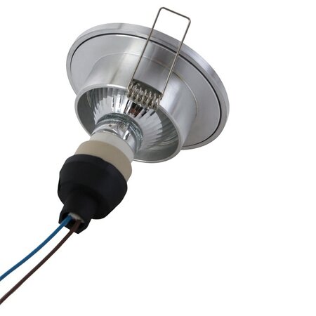 Steinhauer Moderne Inbouwspots Pélite IP44 staal