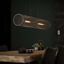 Industriële - Hanglamp - Grijs - 2 lichts - Sydo