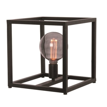 Freelight Moderne tafellamp Palco Ø28 cm zwart