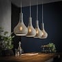 Industriële - Hanglamp - Betonlook - 4 lichts - Chingo