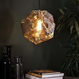 Hanglamp Ice Cube 1-lichts Chrome