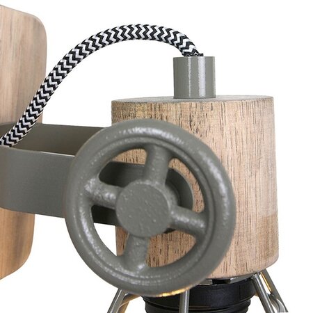 Anne Lighting Landelijke wandlamp Geurnesey 1-lichts groen