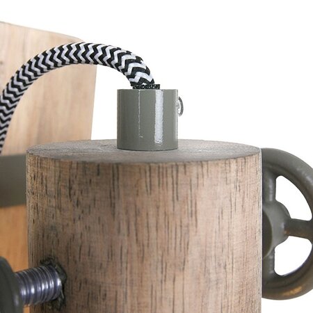 Anne Lighting Landelijke wandlamp Geurnesey 1-lichts groen
