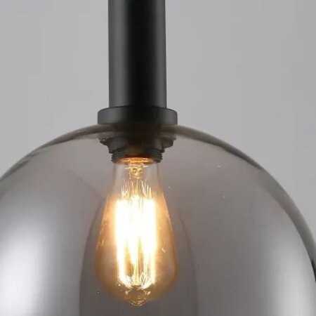 Freelight Moderne hanglamp Chandra Ø40 cm zwart