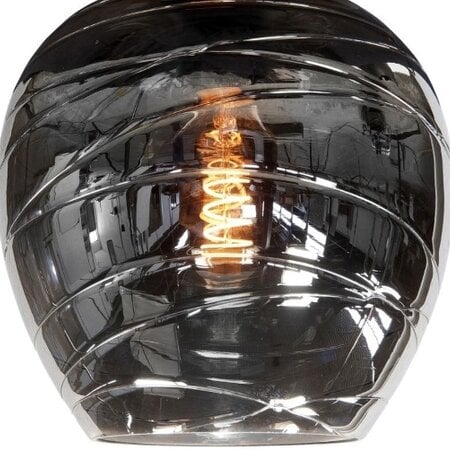 Highlight Moderne plafondlamp Fantasy 3-lichts zwart