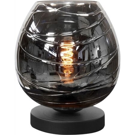Highlight Moderne tafellamp Fantasy zwart glas