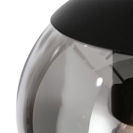 Steinhauer Moderne hanglamp Bollique 5-lichts smoke glas