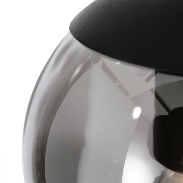 Steinhauer Moderne - Hanglamp - Smoke glas - 5-lichts - Bollique