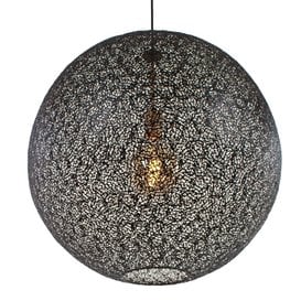 Hanglamp Oronero Ø60 cm Zwart / goud